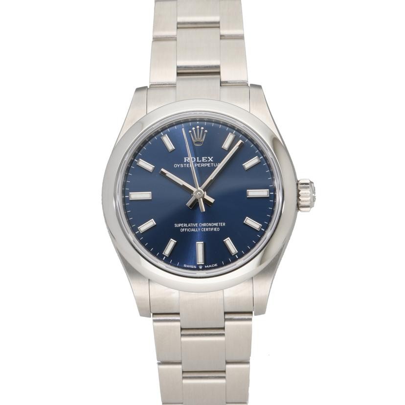 ROLEX Oyster Perpetual 31 Blue 277200 Wrist Size 17cm Used Watch #41814