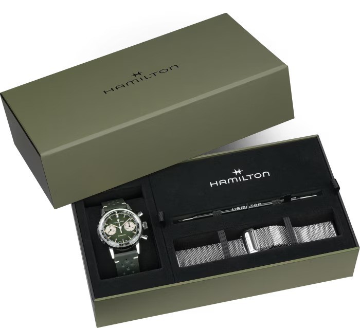 HAMILTON American Classic Intra-matic Chronograph H Bracelet Bundle Mech 40mm