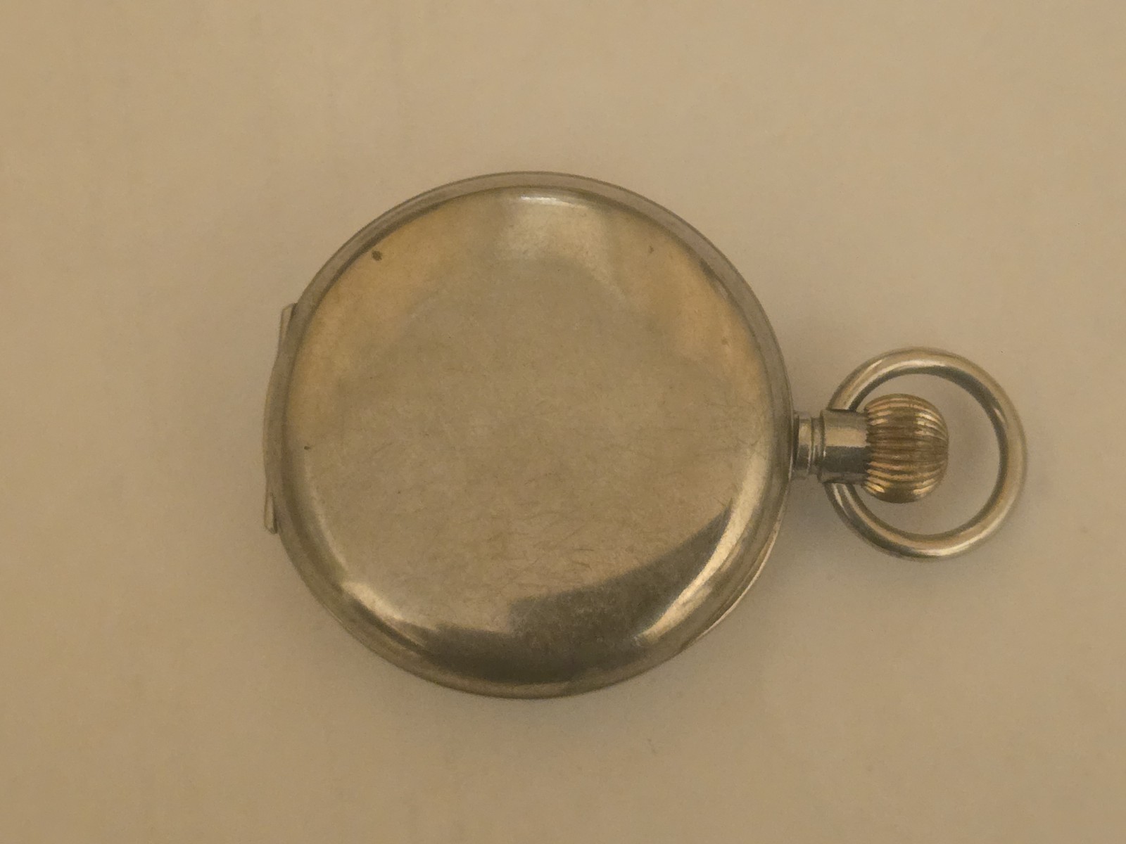 Rare Vintage mappin webb London 8 Days Pocket watch Large 60 MM