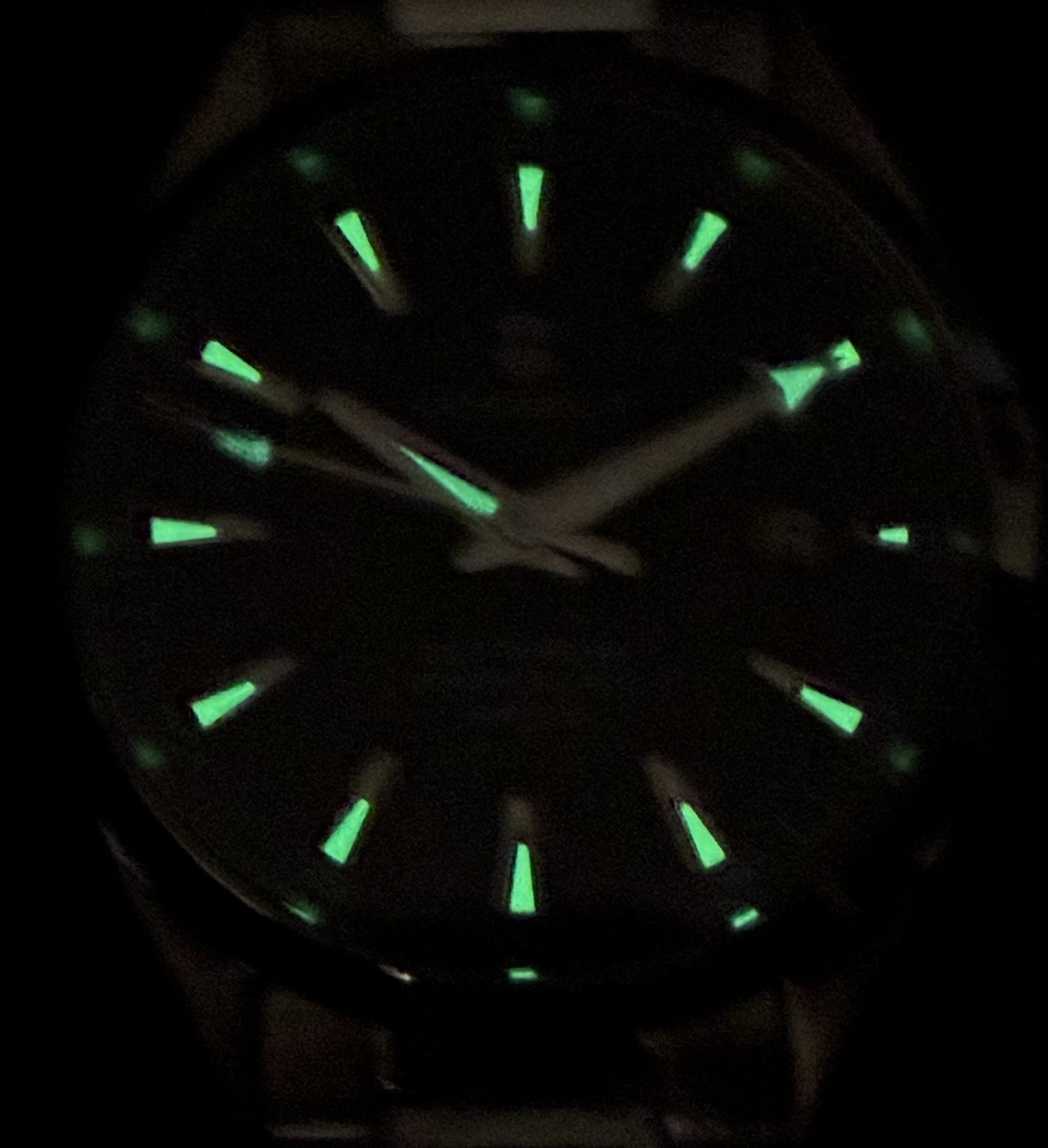 CORGEUT AUTOMATIC SAPPHIRE 41MM BLACK TEAKED DIAL OCEANMASTER STAINLESS STEEL