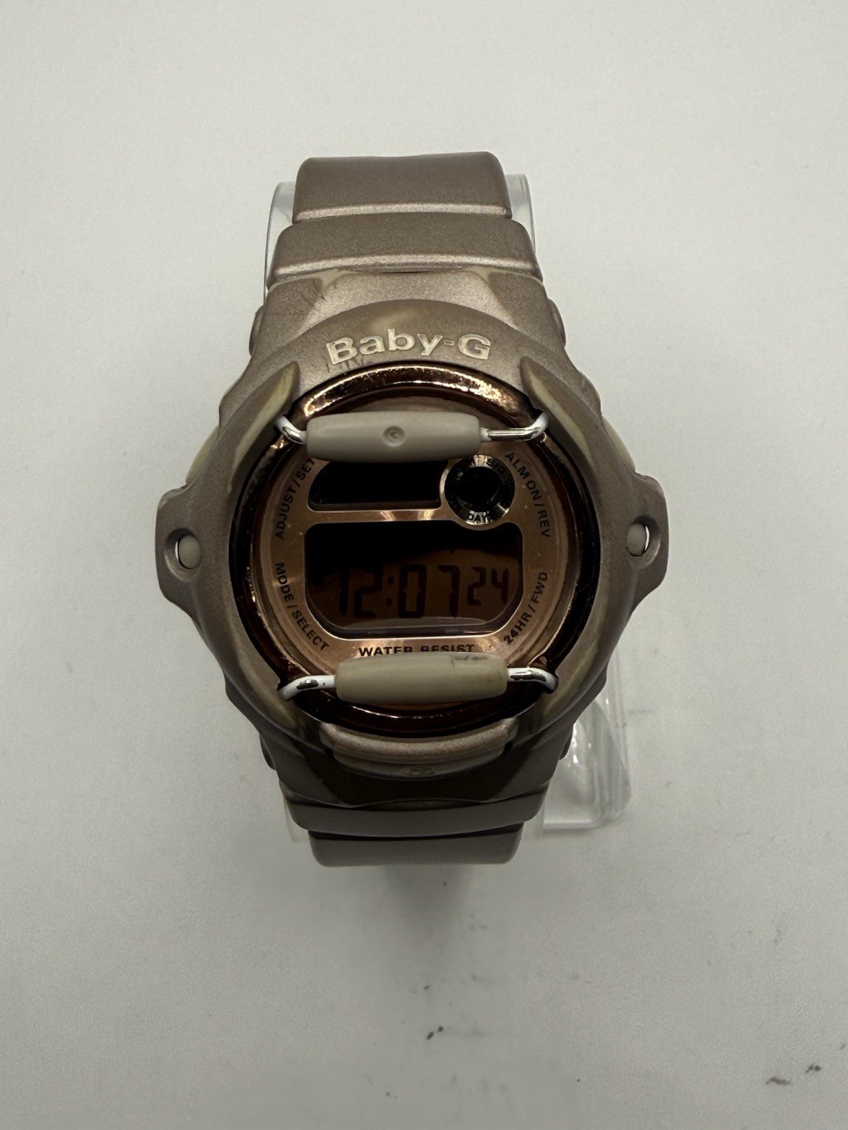 Casio Baby-G BG-169G Women’s Digital Quartz Wristwatch Beige Resin 200m