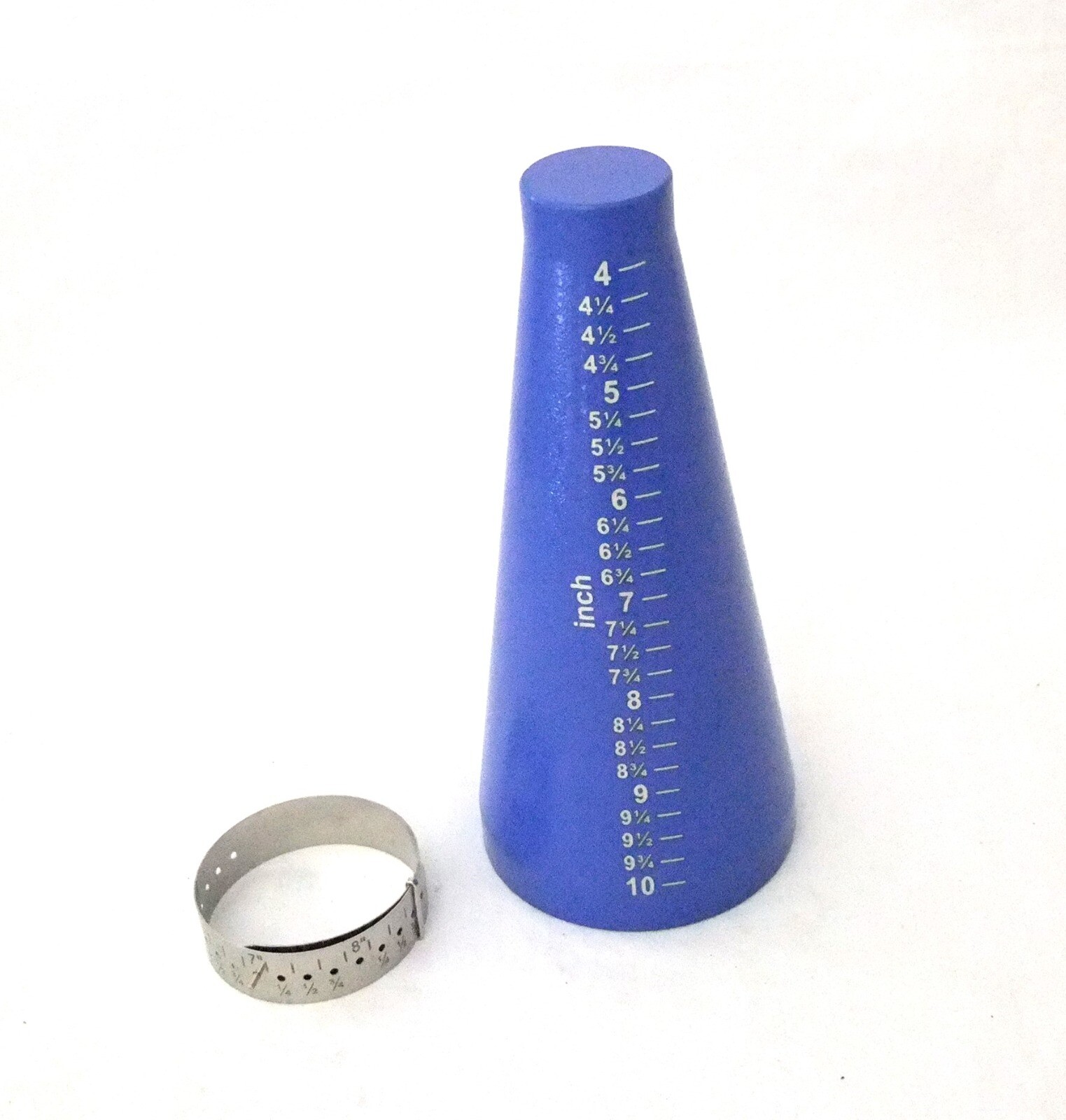 Aluminum Bracelet Gauge Bracelet Sizes 4 To 10 Inches With Wrist Sizer
