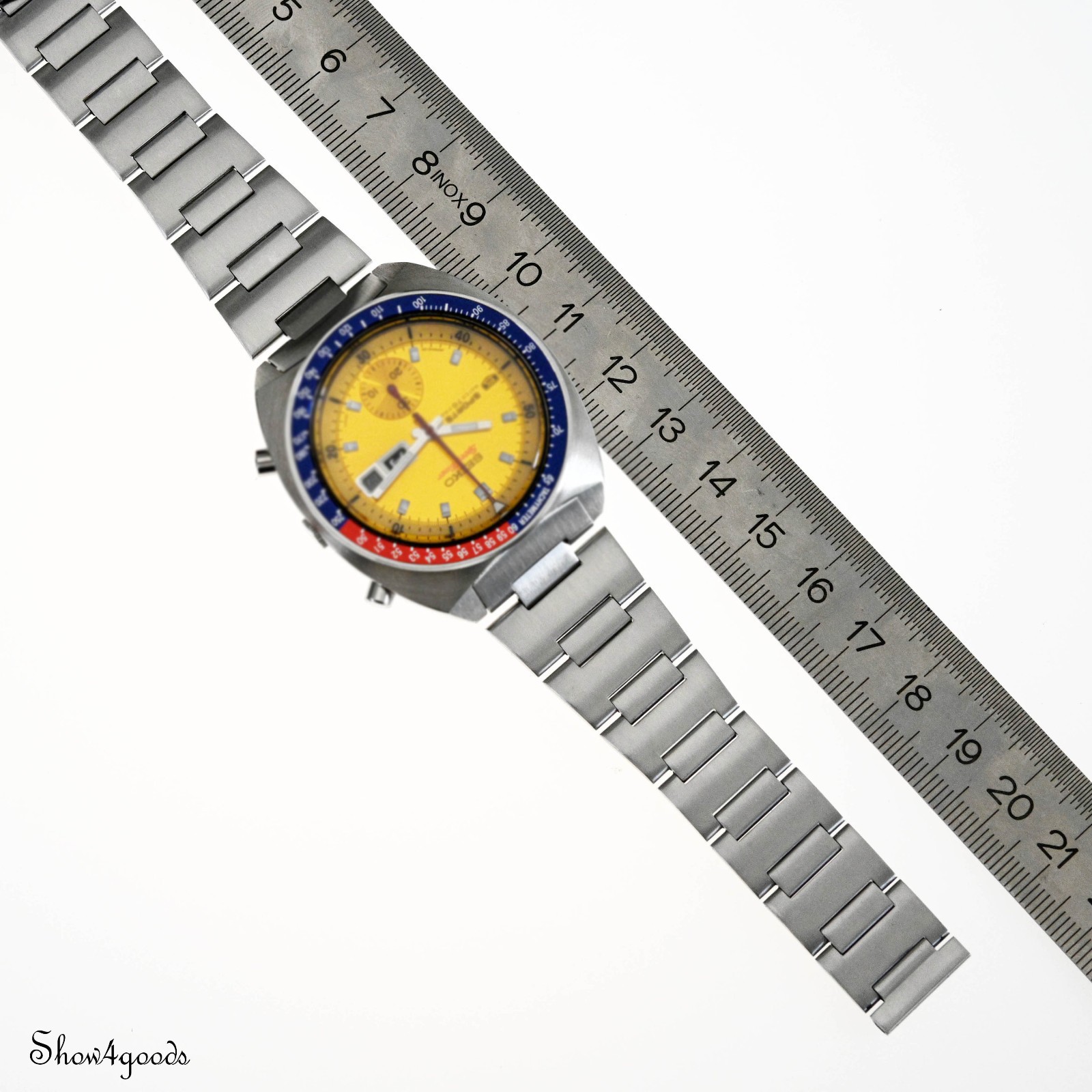 SEIKO Chronograph POGUE SpeedTimer 6139-6000 – Restored and Overhauled – 1970