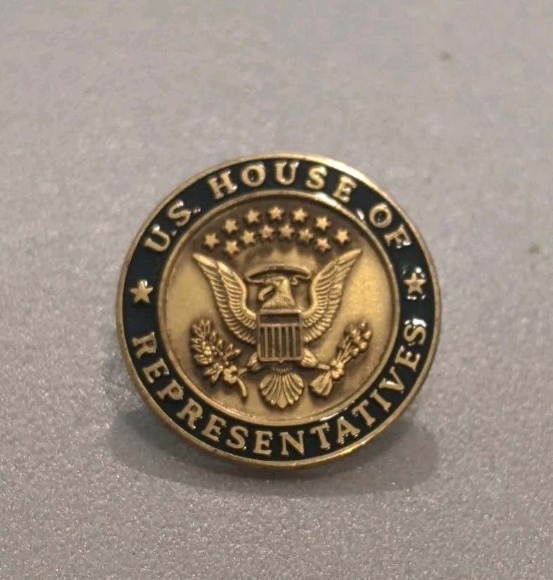 ​Genuine Vintage U.S. House of Representatives Lapel Pin NOS MINT Made In USA