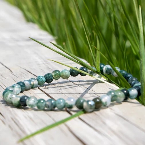 4mm Natural Gemstone Round Beads Layering Healing Bracelets for Reiki Balance