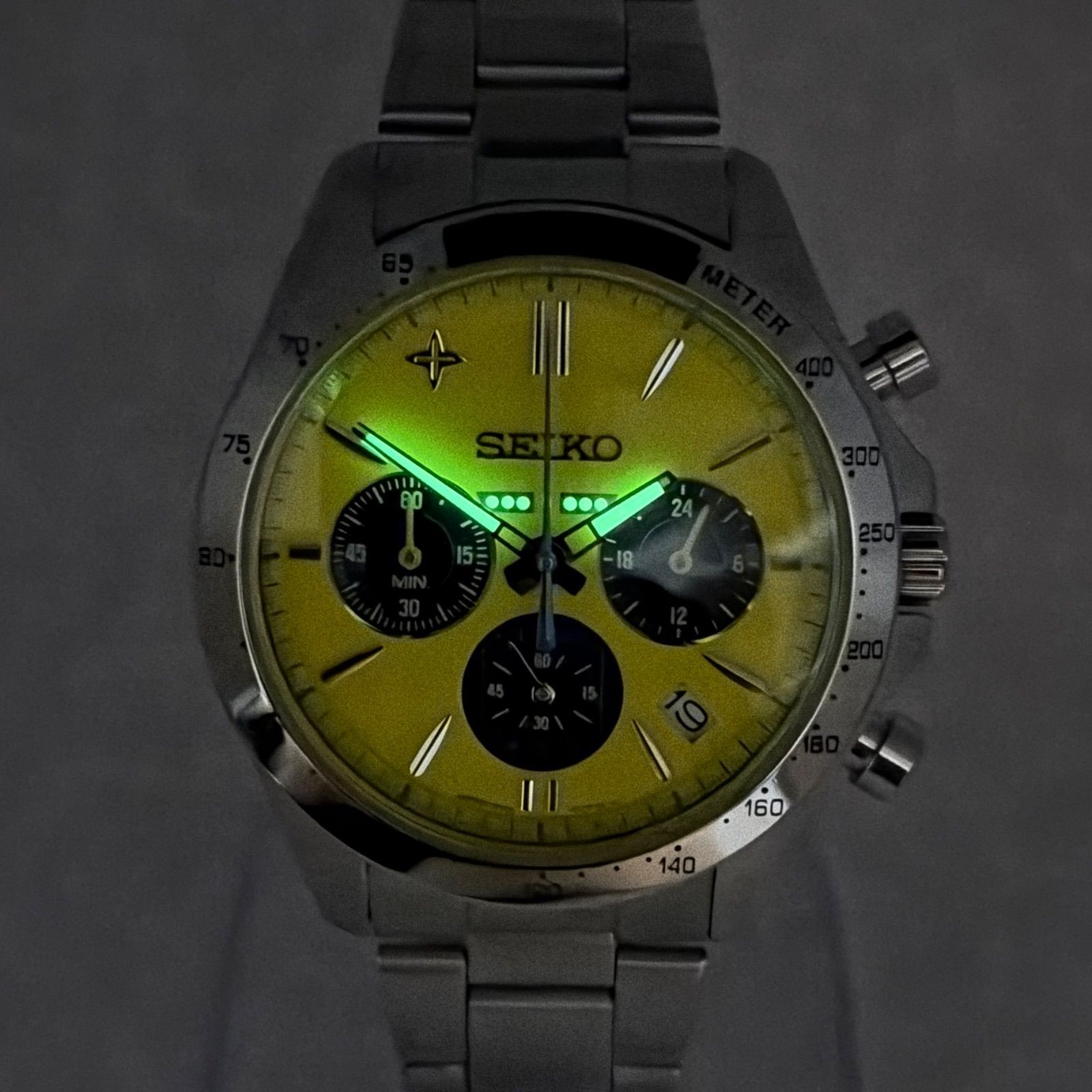 (T893) Rare Fully Functional SEIKO Shinkansen 923 Series Doctor Yellow 20th Ann