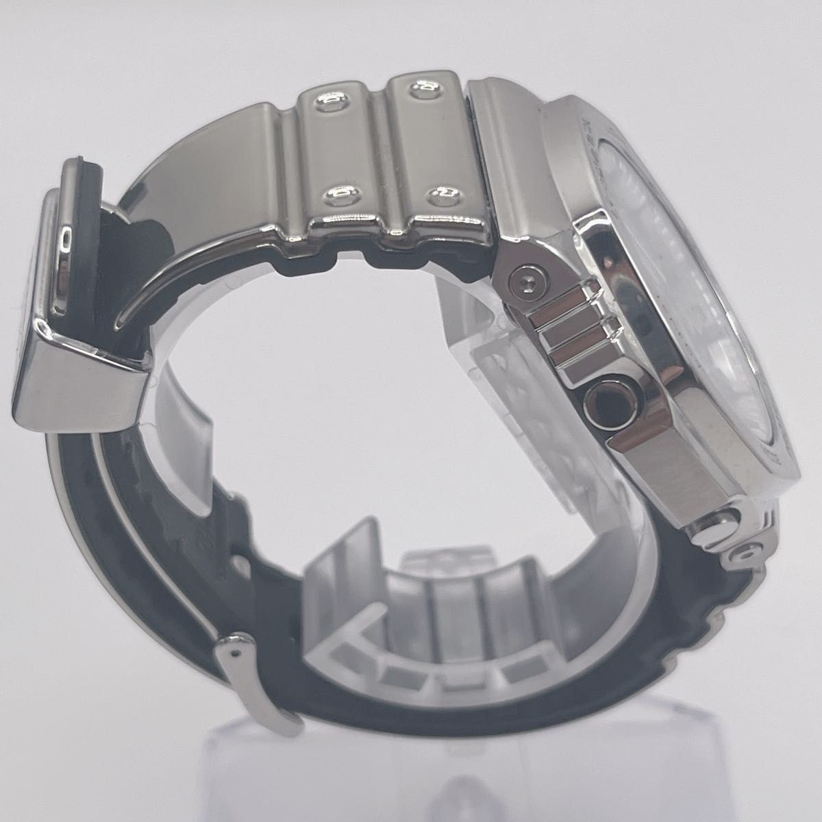 item CASIO G SHOCK GM 2100 1AJF metal bezel men’s wristwatch analog digital silv