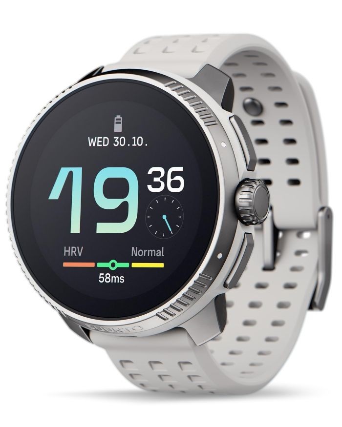 New Ships in 2 Business Days SUUNTO Race GPS SS050931000 BIRCH AMOLED Digital Cr