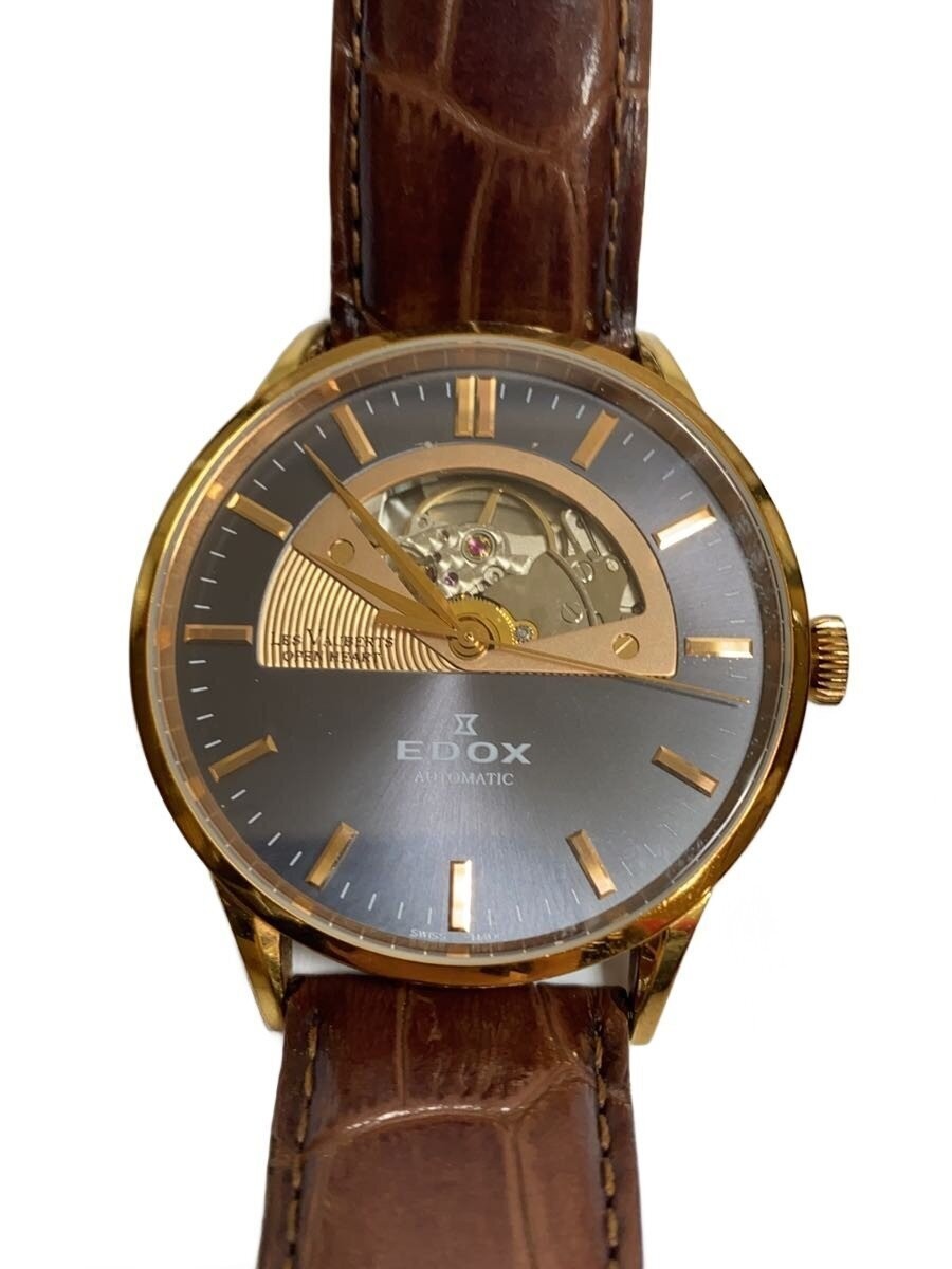 EDOX Les Vauberts 85014 Open Heart Automatic Men’s Watch