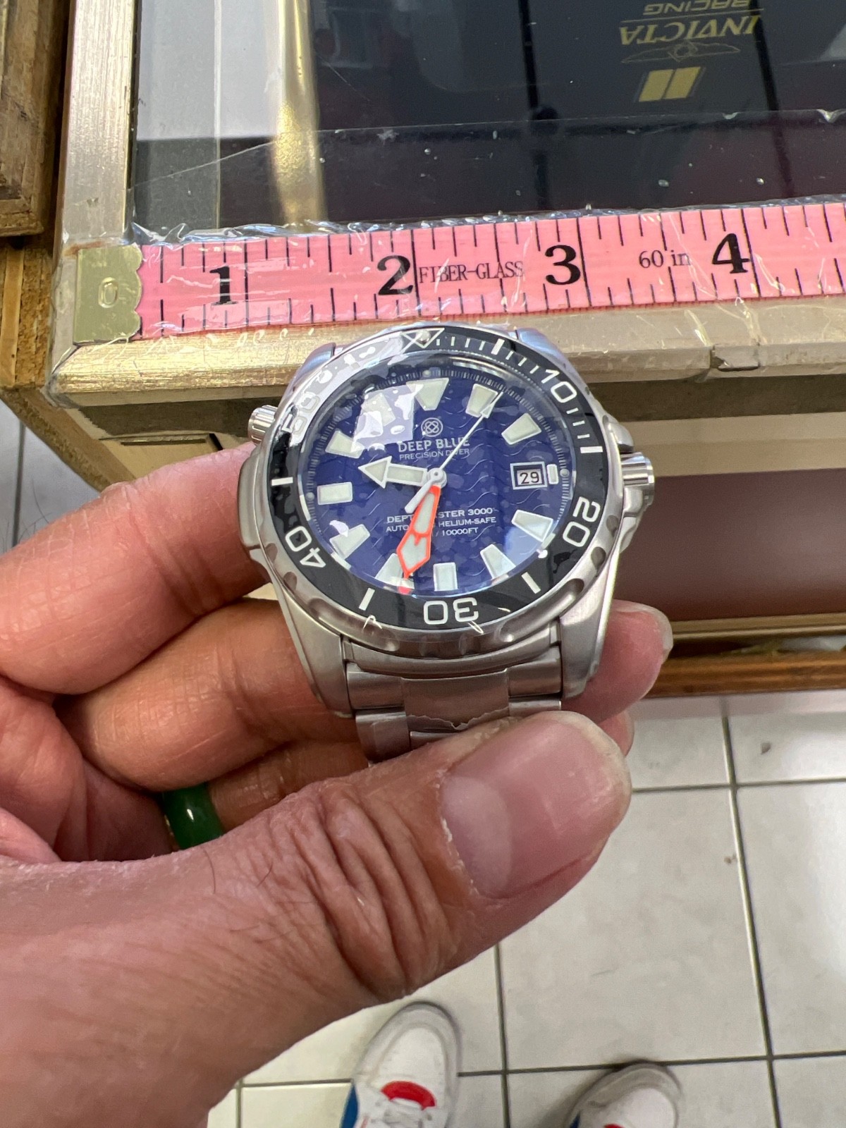 Authentic🔥Deep blue watches-Depthmaster pro 3000m🎁Limited edition 📞
