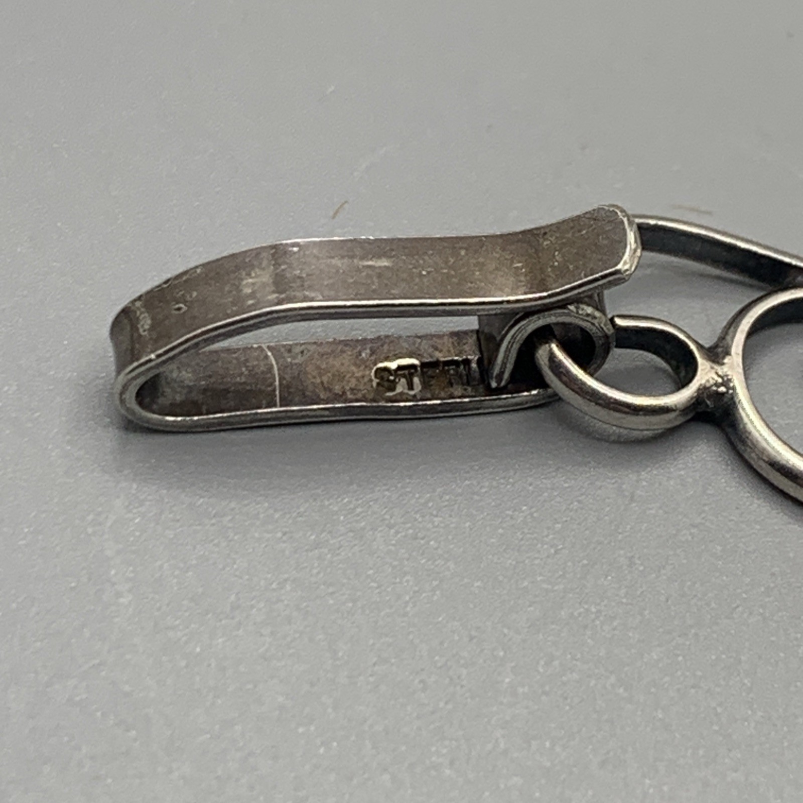 Vintage Handcrafted .925 Sterling Silver Bracelet. 7”L, 9-10mm W, Approx 8.5g