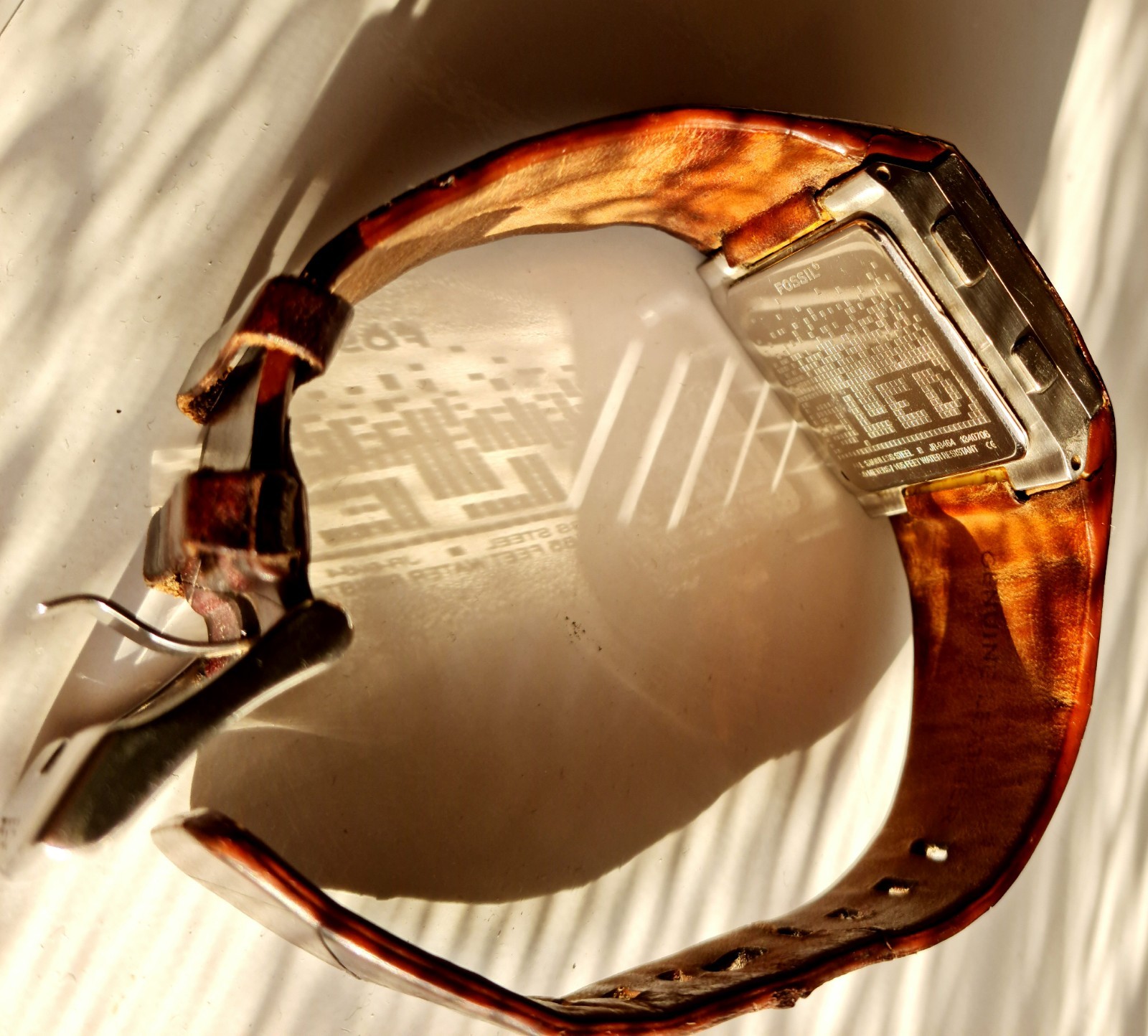 VINTAGE 1980/90 Quartz FOSSIL OLED 2002