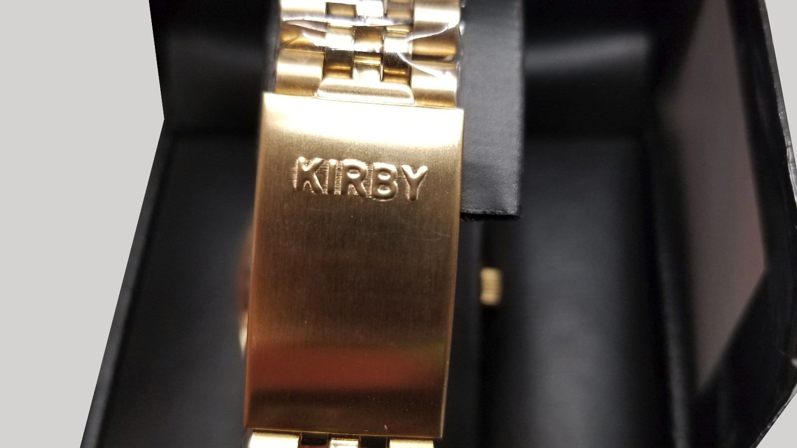 Croton Men’s Watch Gold Tone Diamond Quartz – Kirby Special Edition