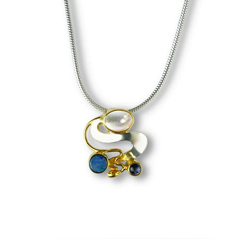 Monet Inspirations Pendant Paula Bolton 925 Silver Symbol Jewelry NEW