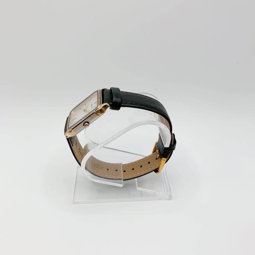 [New Battery] SEIKO Session Men’s Quartz Watch, Square Shape