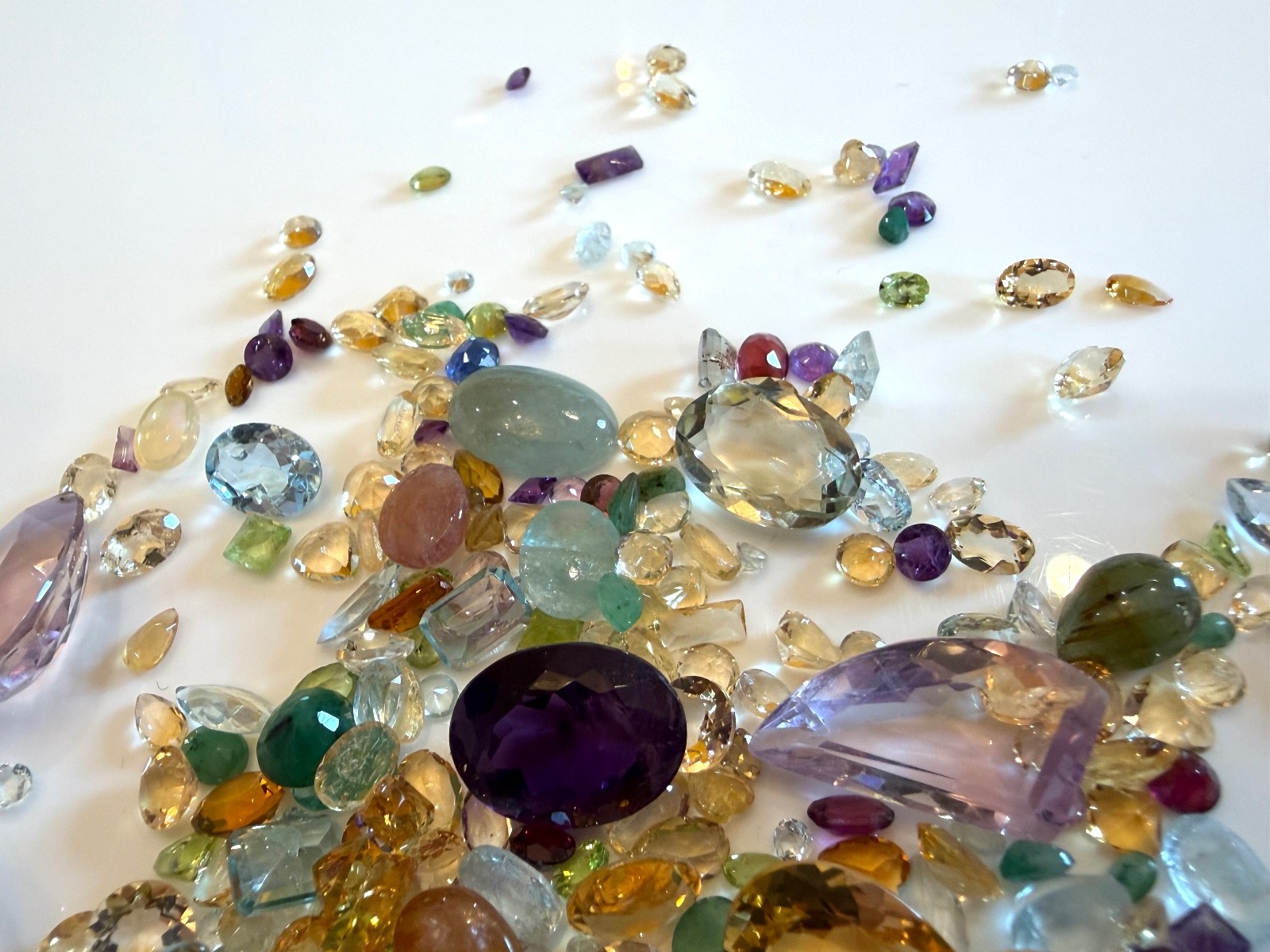 131 CARAT GEM LOT NATURAL UNTREATED GENUINE LOOSE GEMSTONES