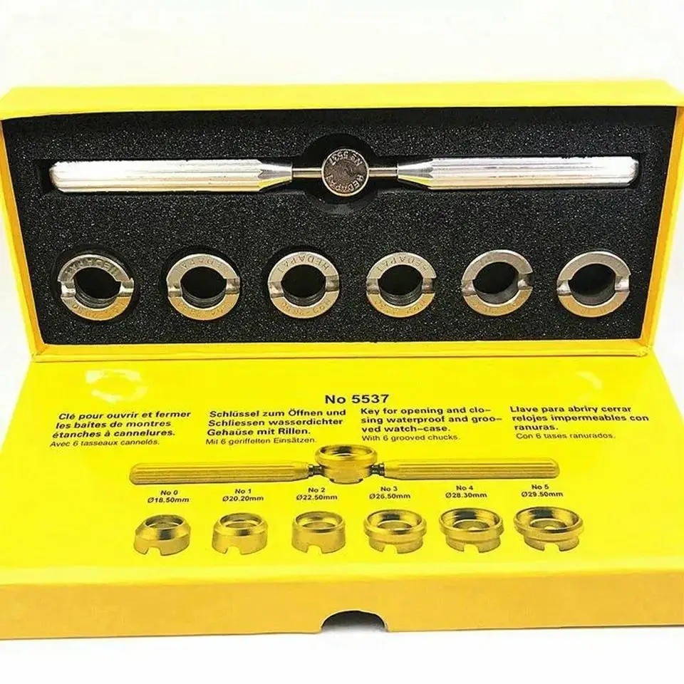 Pro Back Case Opener Cover Remover For Rolex For Tudor Watch Repair Tool Kit