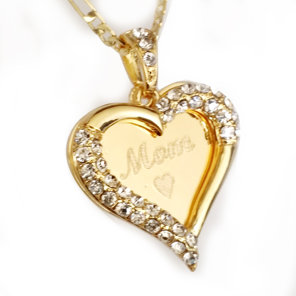 Personalized Monogram 18K Gold Plated Name Necklace