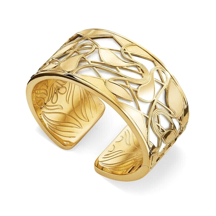NEW $2495 Judith Ripka Adoro Cuff White Ceramic 18K Vermeil Lmtd Edition 1 of 25