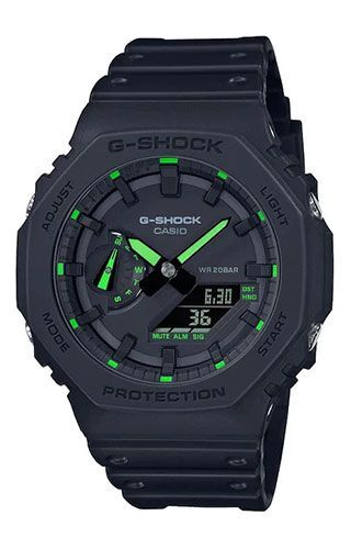 Casio – Utility Black GA-2100-1A3ER, G-Shock RESIN BLACK digital quartz Watch