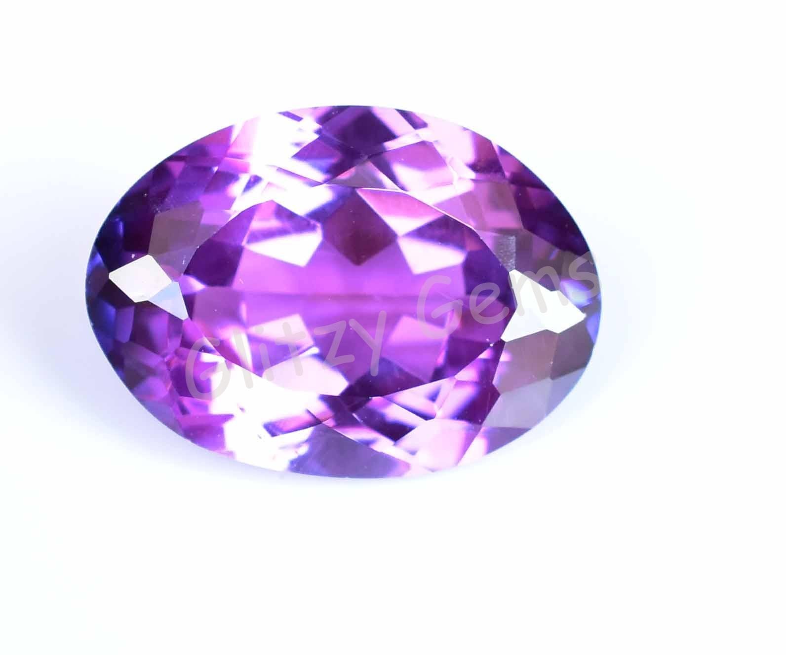 Natural Boysenberry Sapphire 13.50 Ct Oval Certified Flawless Loose Gemstone
