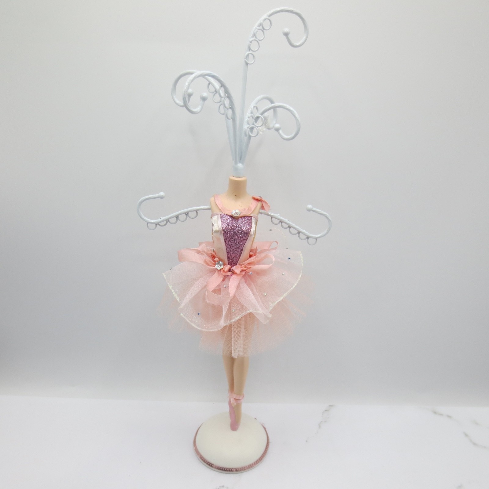 Ballerina Figure Mannequin Stand Necklace Display Holder Jewelry Holder 14.5″