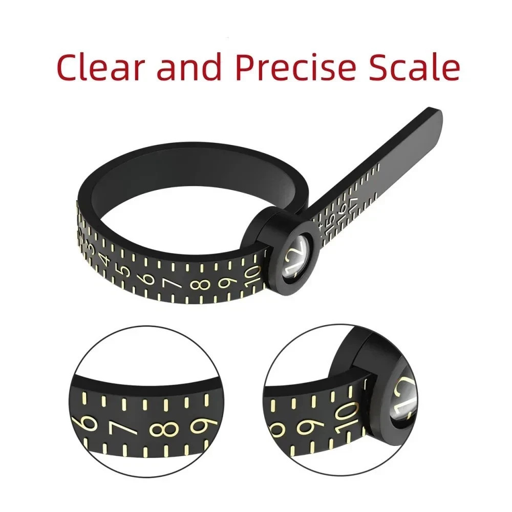 Ring Sizer Measuring Set 1-17 USA Rings Finger Size Jewelry Sizing Measure Tool