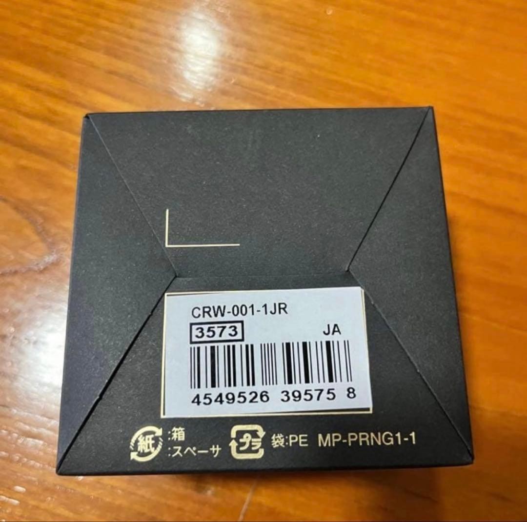 Item CASIO Ring Watch CRW 001 1 Silver New