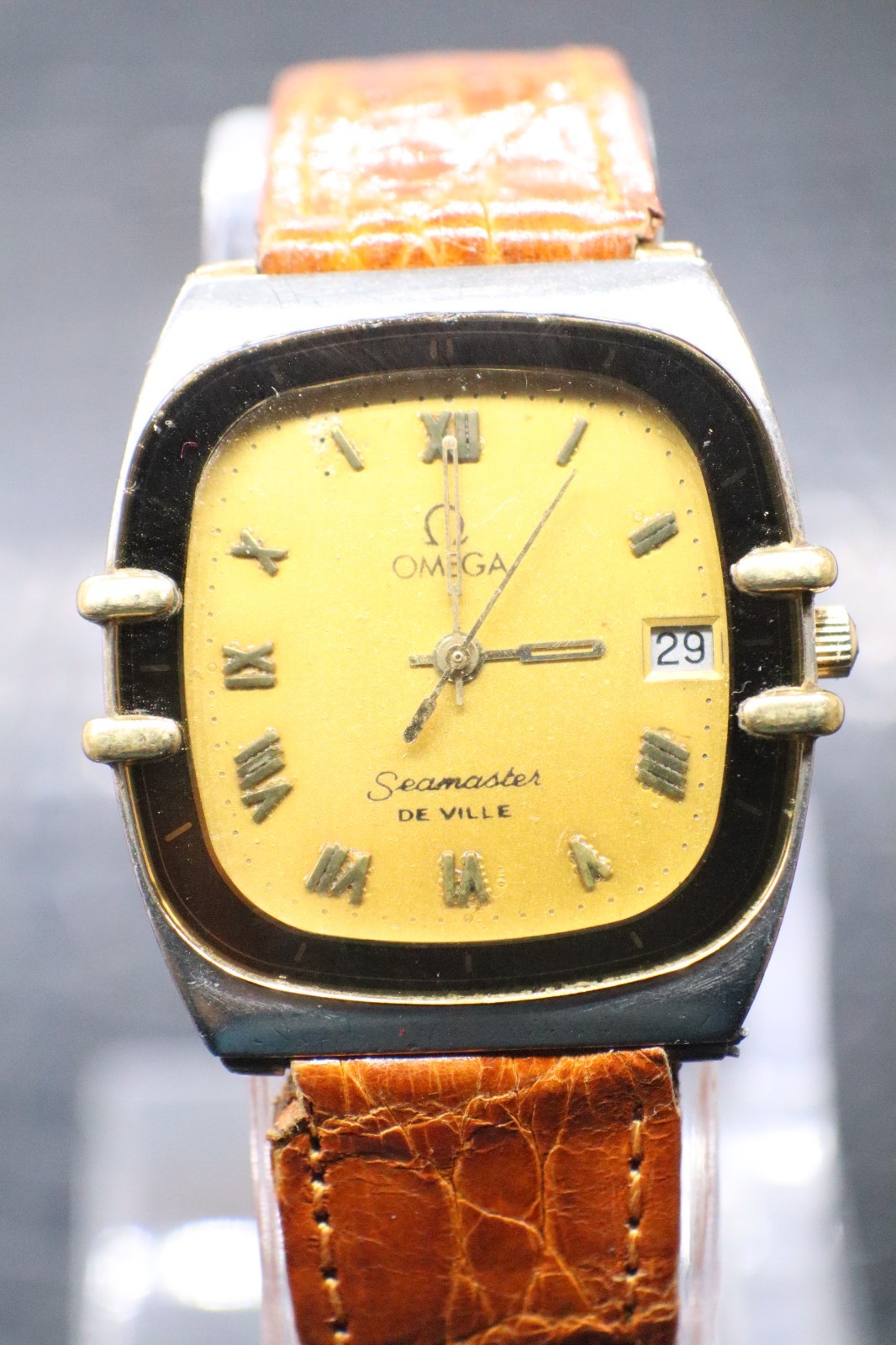 Omega Seamaster De Ville 1431 Vintage Quartz Date Swiss Made Men’s Watch