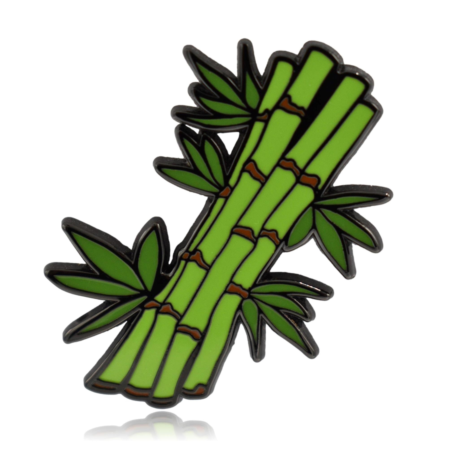 Bamboo Enamel Pin