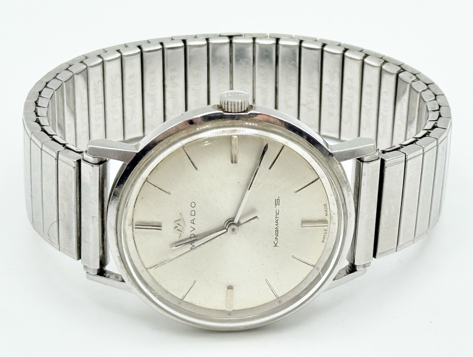 Vintage Movado Kingmatic Sub-Se Men’s Automatic Watch 28 Jewels 34mm