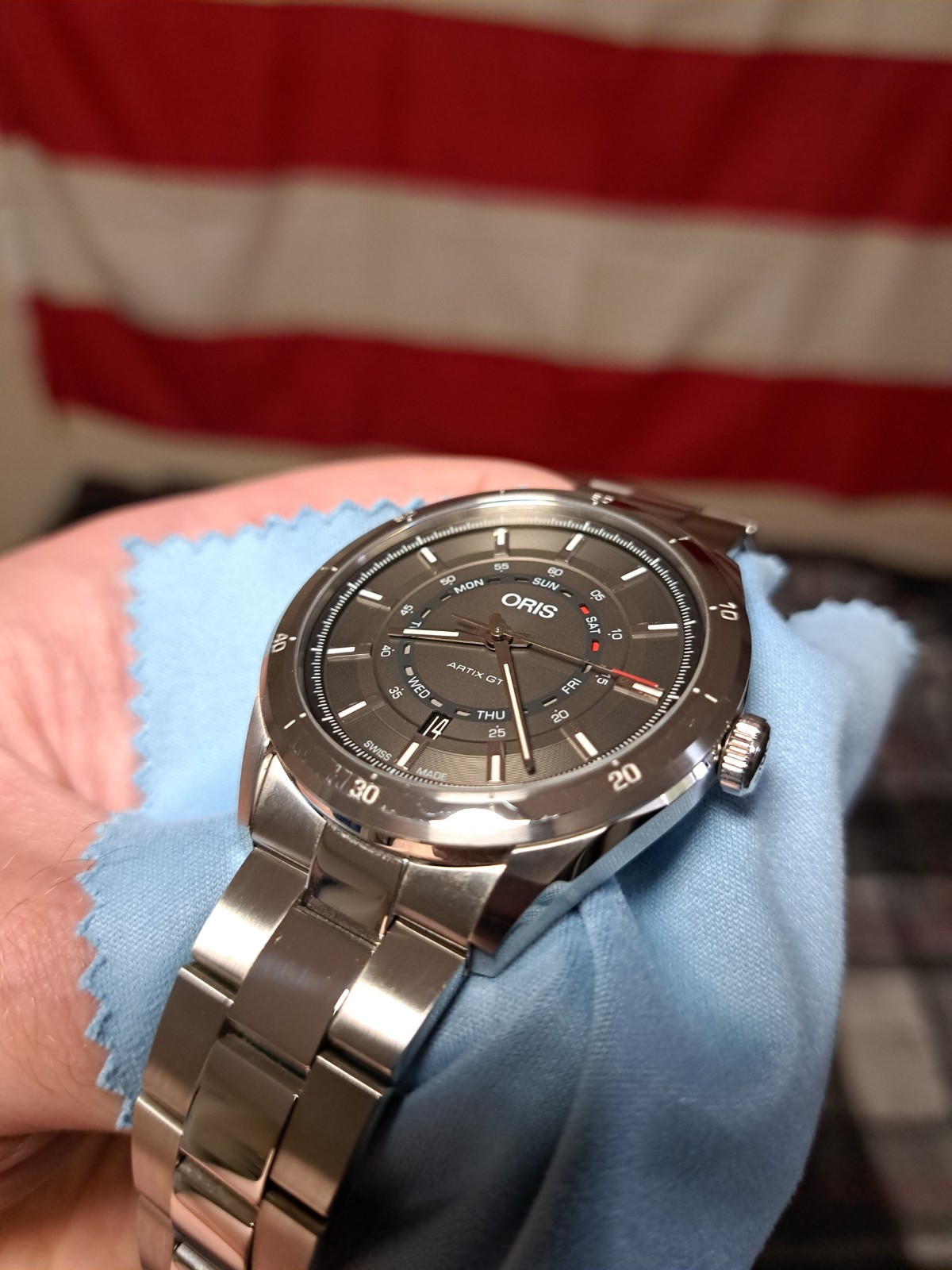 Oris Artix GT Near Mint Condition Read Description 01 735 7751 4153-07 8 21 87