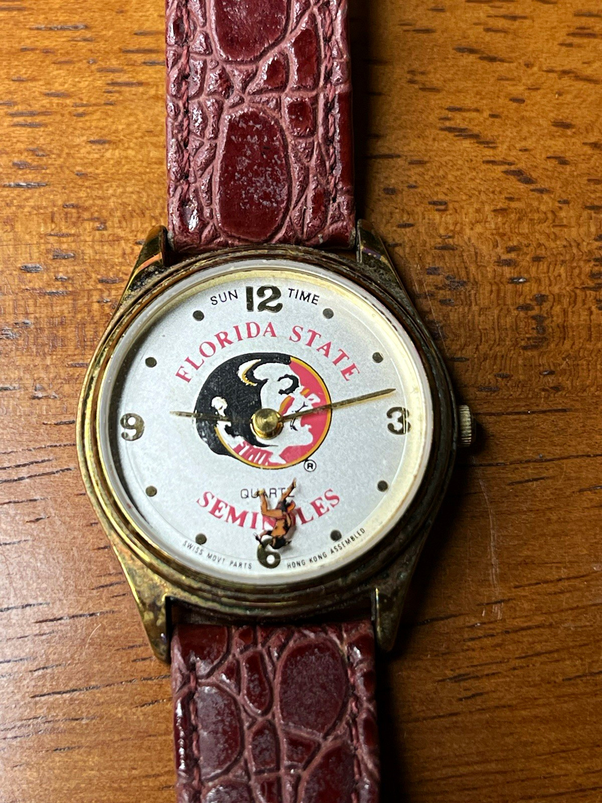 Sun Time Florida State Seminoles Watch – Burgundy & Gold Team Colors