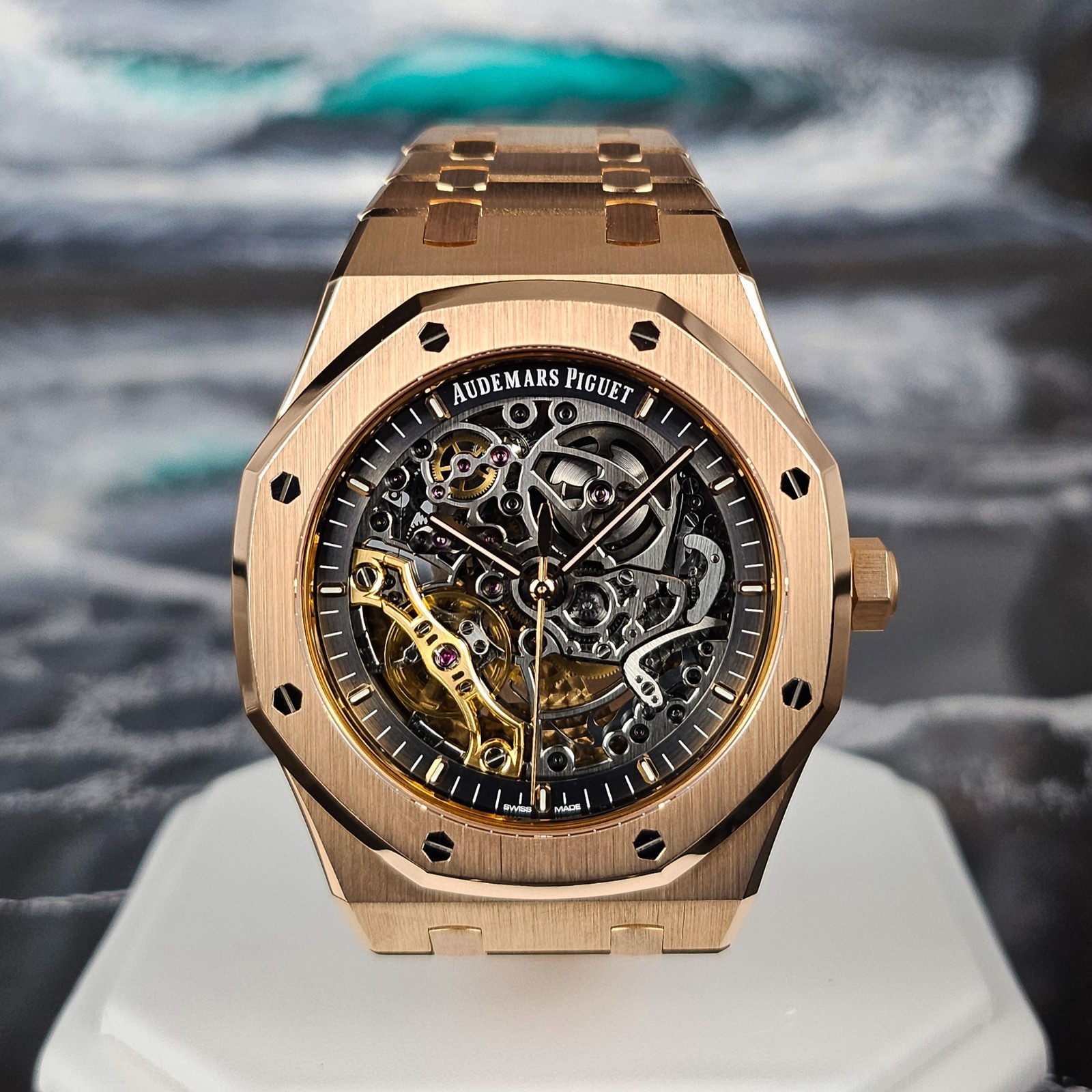 Audemars Piguet Royal Oak Double Balance Wheel Full Set Openworked 15407OR