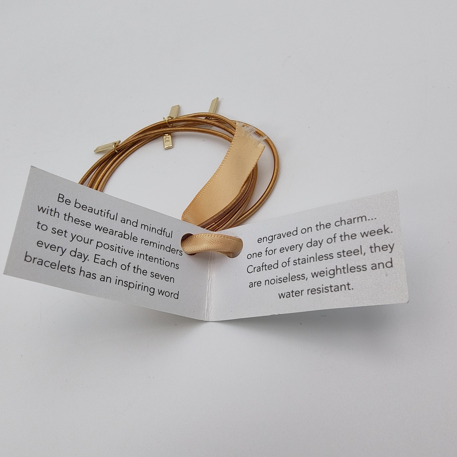 NEW Alexa’s Angels Guitar String Bracelet Set of 4 Stackable Inspiration