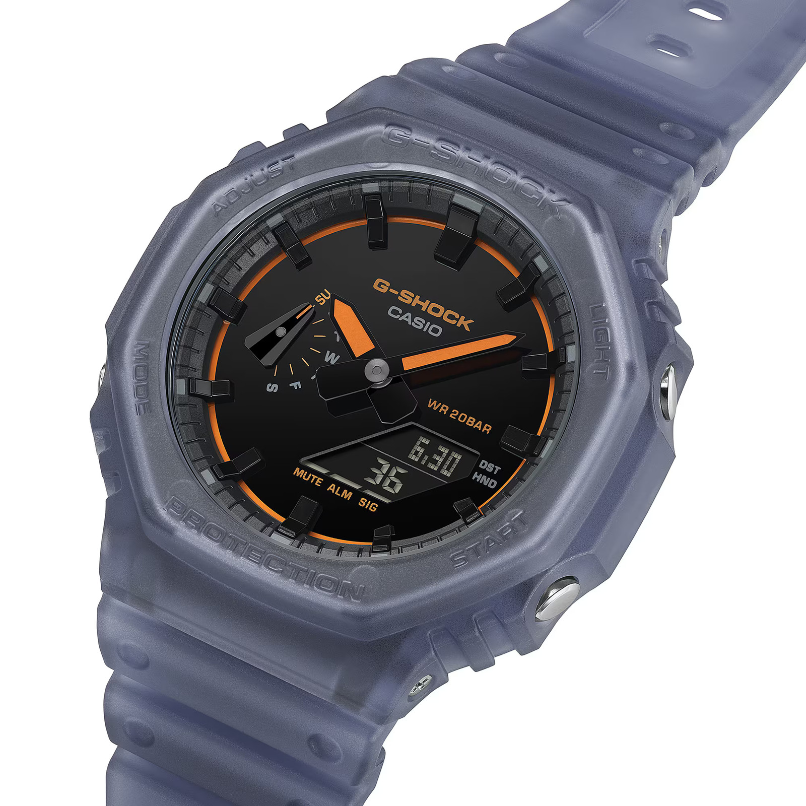 CASIO G SHOCK GA-2100K-2A Men’s Blue Special Color Navy Matte 2100 Series