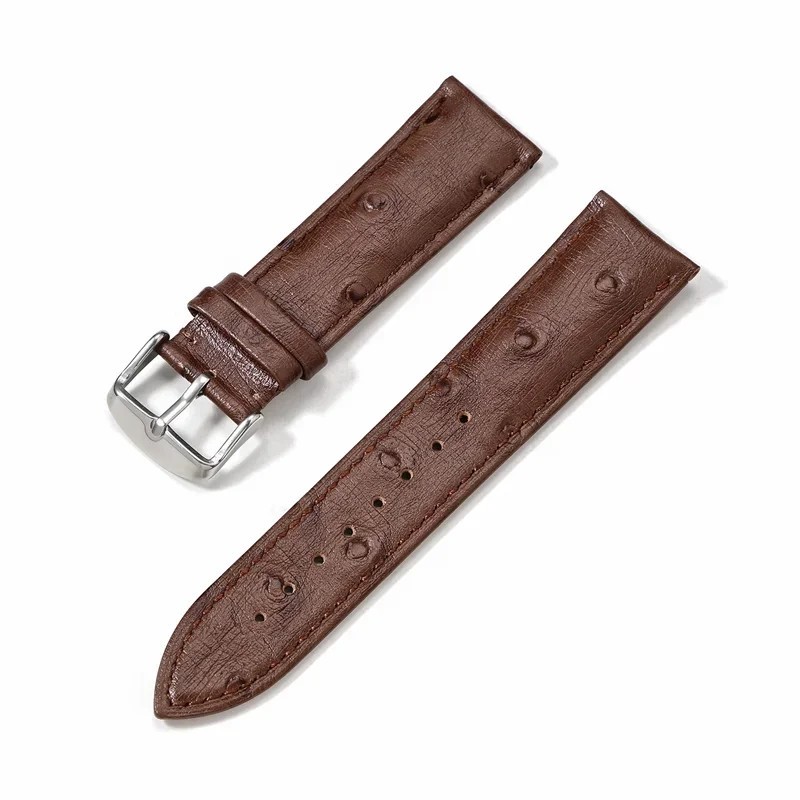 Genuine Cowhide Leather Strap Butterfly Buckle 18-22mm for Tissot 1853 Men Women