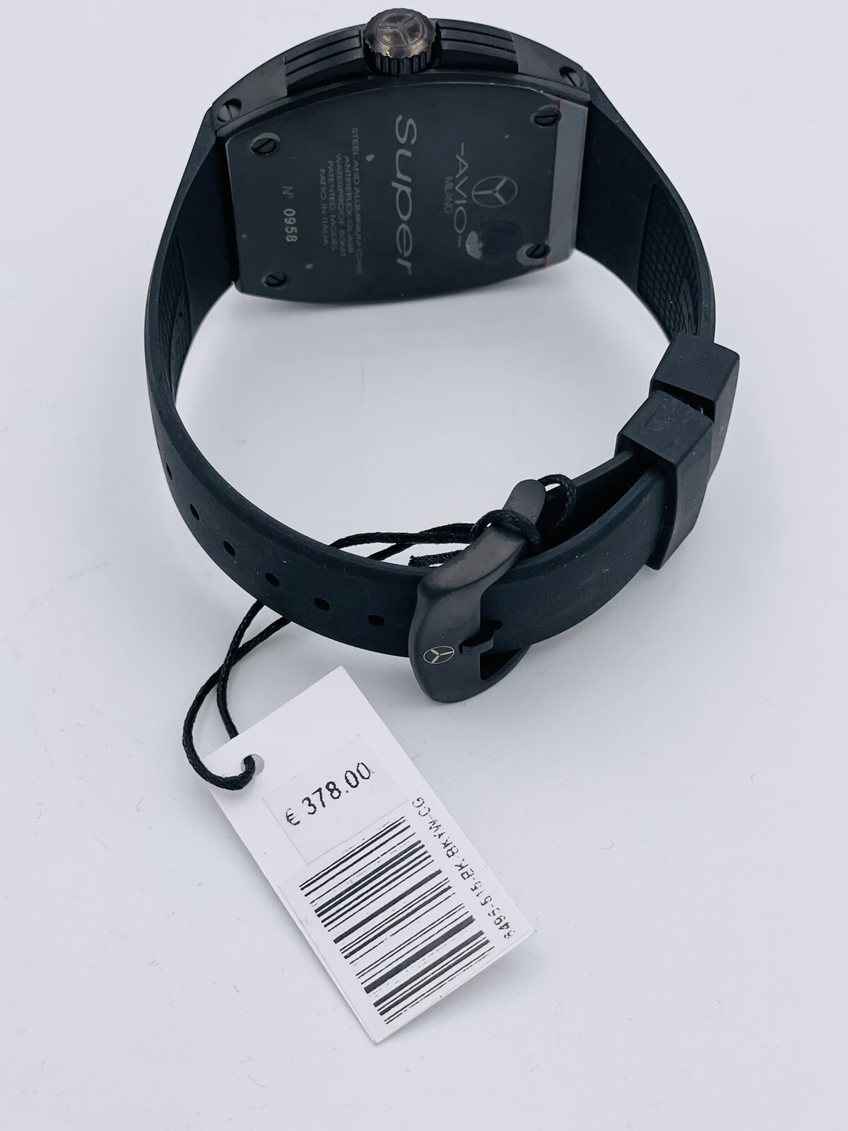 Orologio Avio Milano Acciaio Made in Italy 6495KY/348 44mm Scontatissimo Nuovo