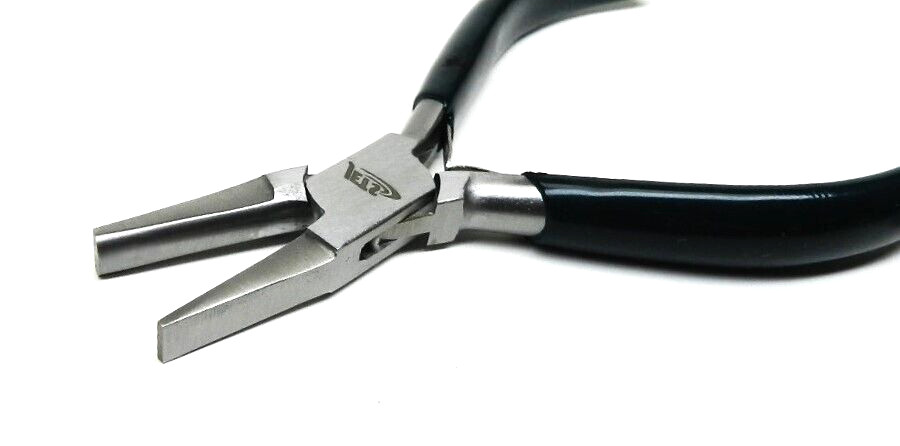 Half Round and Flat Nose Pliers Jewelry Making 5″ Pliers Wire Working Craft Work