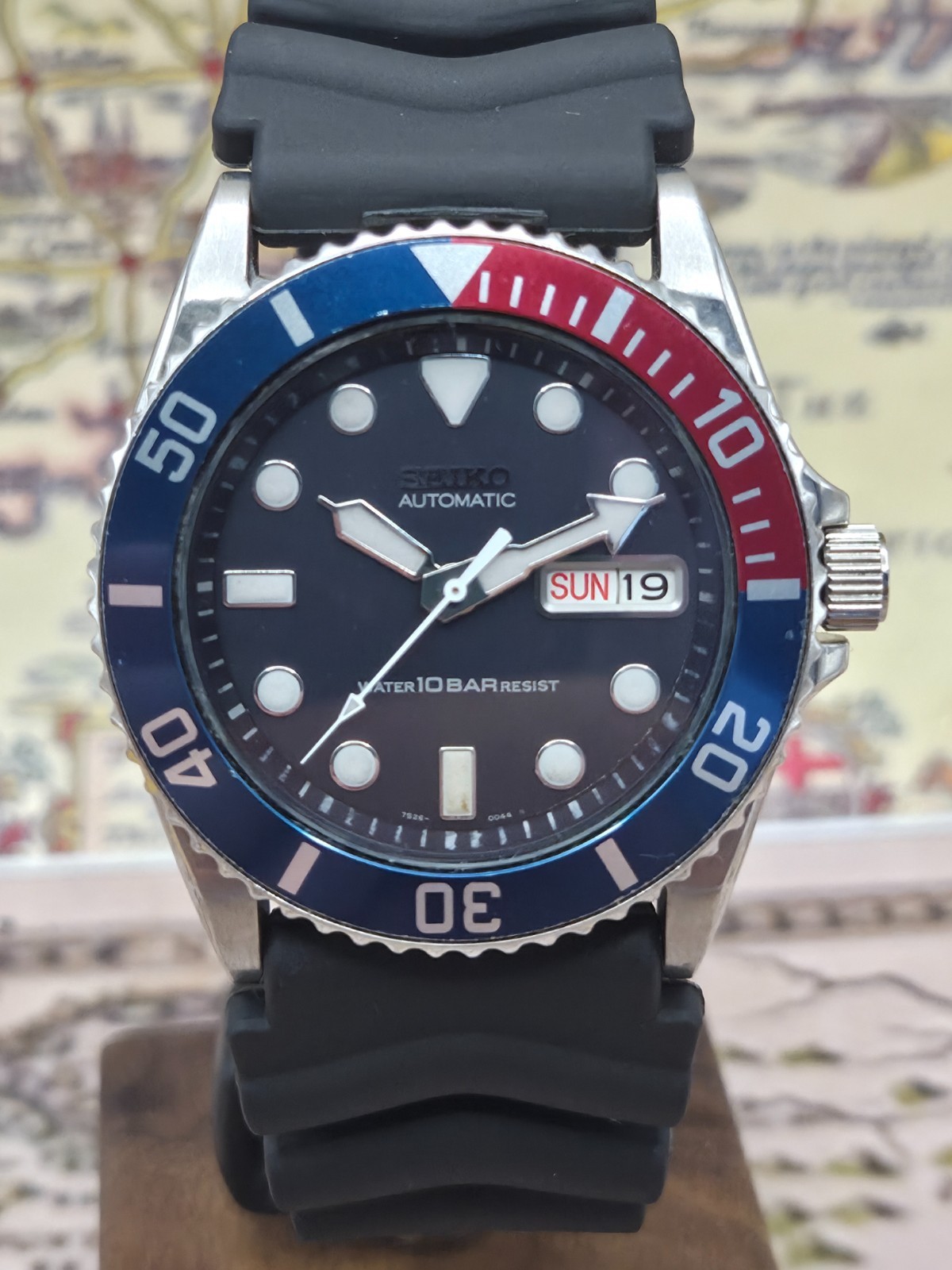 Seiko Mens Automatic Watch SKX033 Scuba Diver 100m 7S26-0040 c.November 1997 BOX