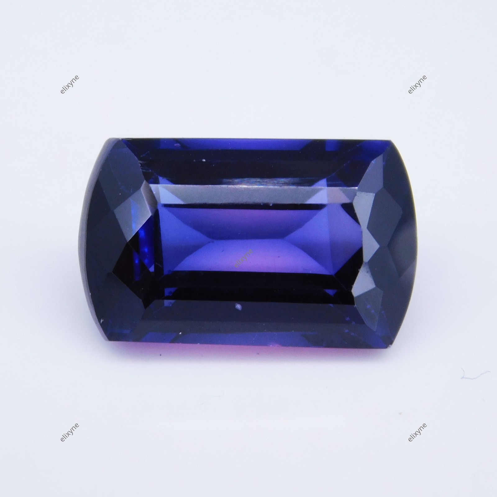 11.40 Ct Natural Montana Sapphire Purple Blue Loose Certified Gemstone