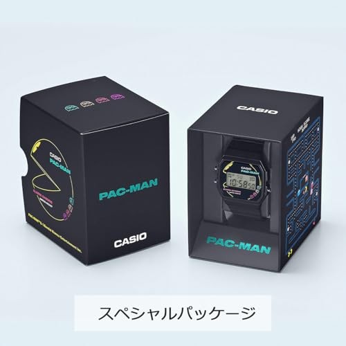 CASIO F-91WPC-1AJR PAC-MAN Limited Bio Resin Watch Black Japan New