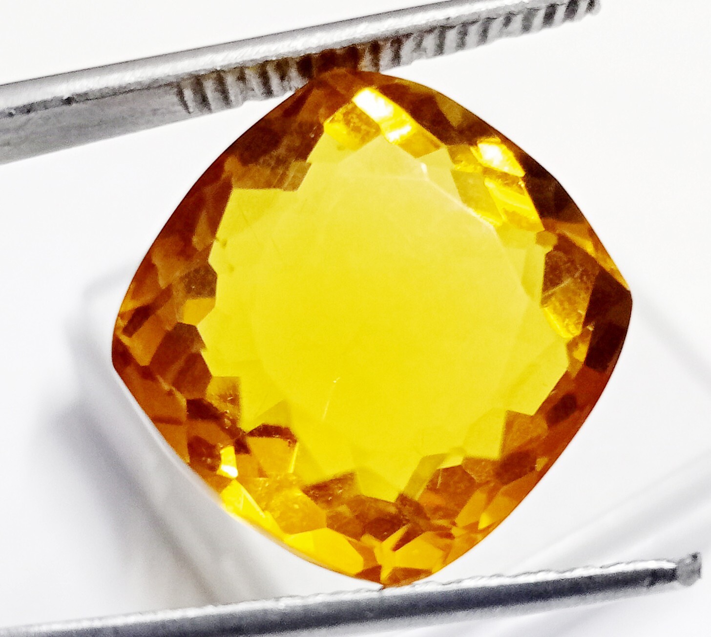 20-22 Ct Natural Cushion Cut Yellow Topaz Brazilian EGL Certified Loose Gemstone