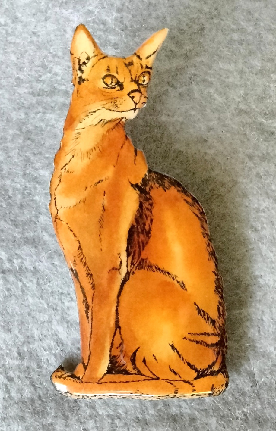 Vintage Studio of B. Moreno “Alec” Whiskers Cat Brooch (173 – 2581)