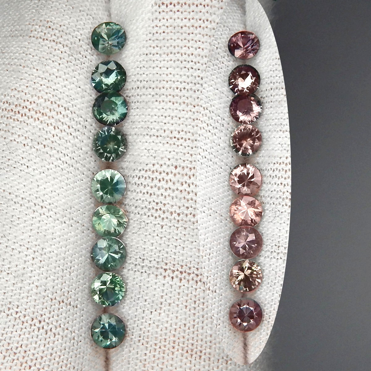 4mm Lot of 3 VVS Blue to Pink Color Change Sapphire Natural Mined Unheated Round
