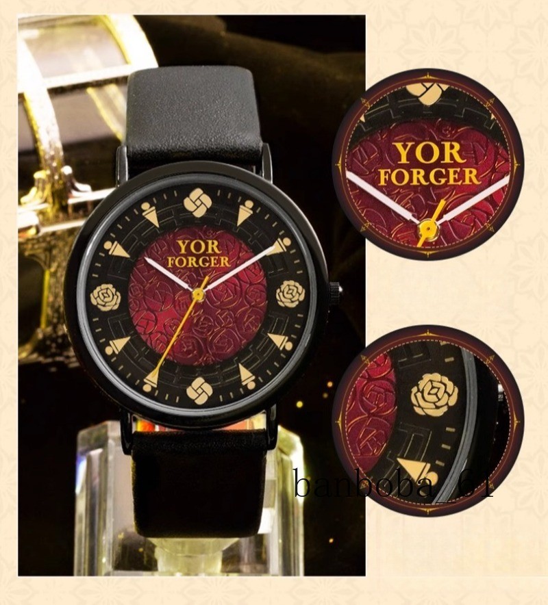 Spy x Family Yor Forger Anime Quartz Watch Cosplay Collectible Fashion Gifts