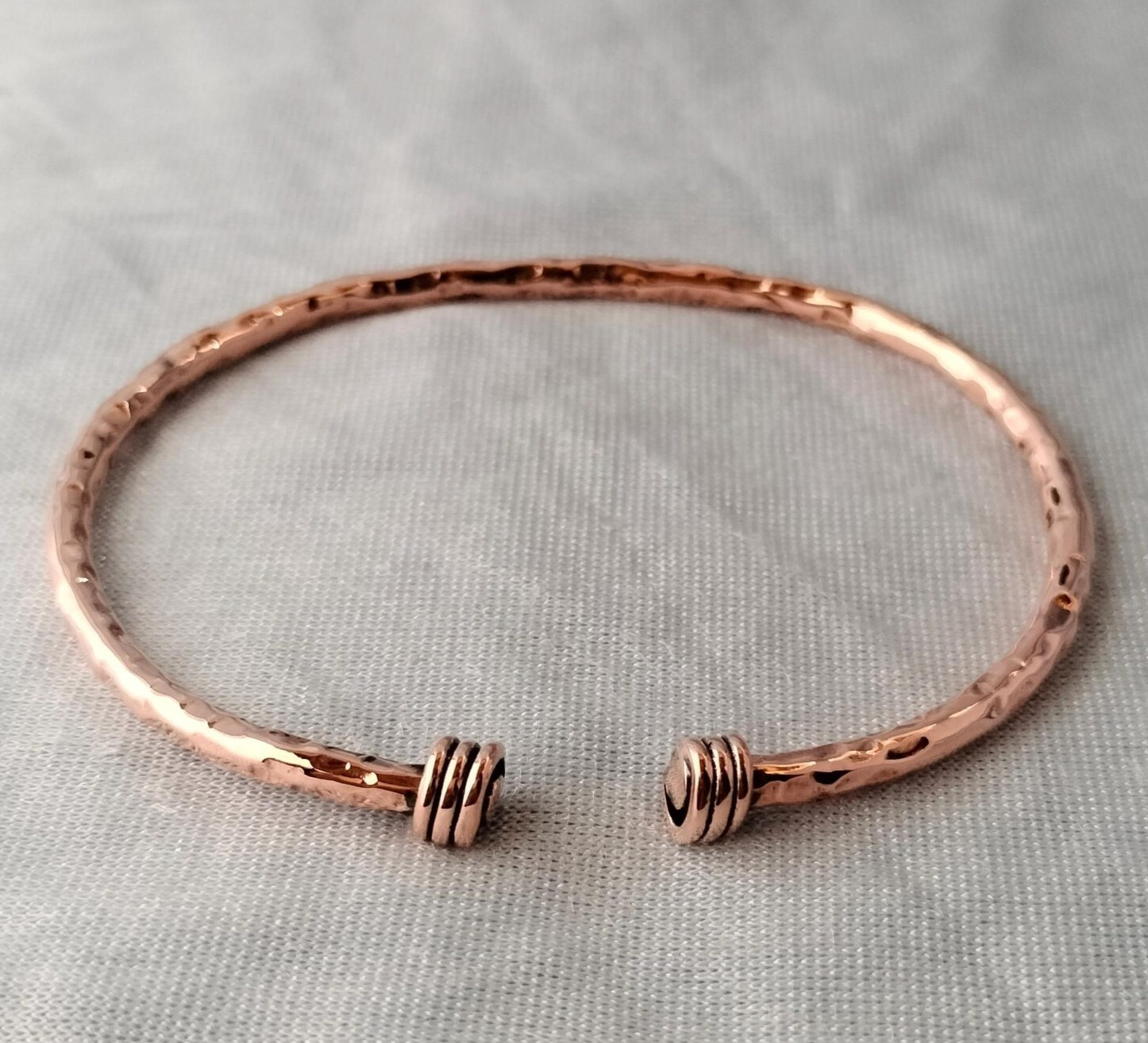 1 Pc Pure Copper Bracelet Bangle, Healing Bangles, Unisex, Dainty Openable