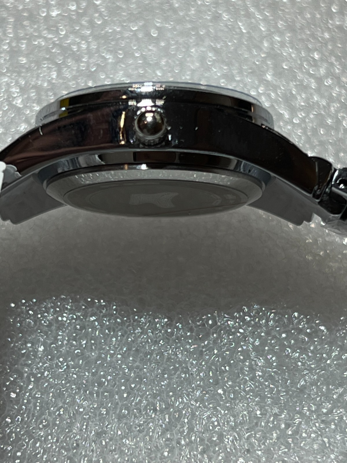 Invicta Wildflower I Women’s 32mm silver iced out crystal dress watch Retail$229