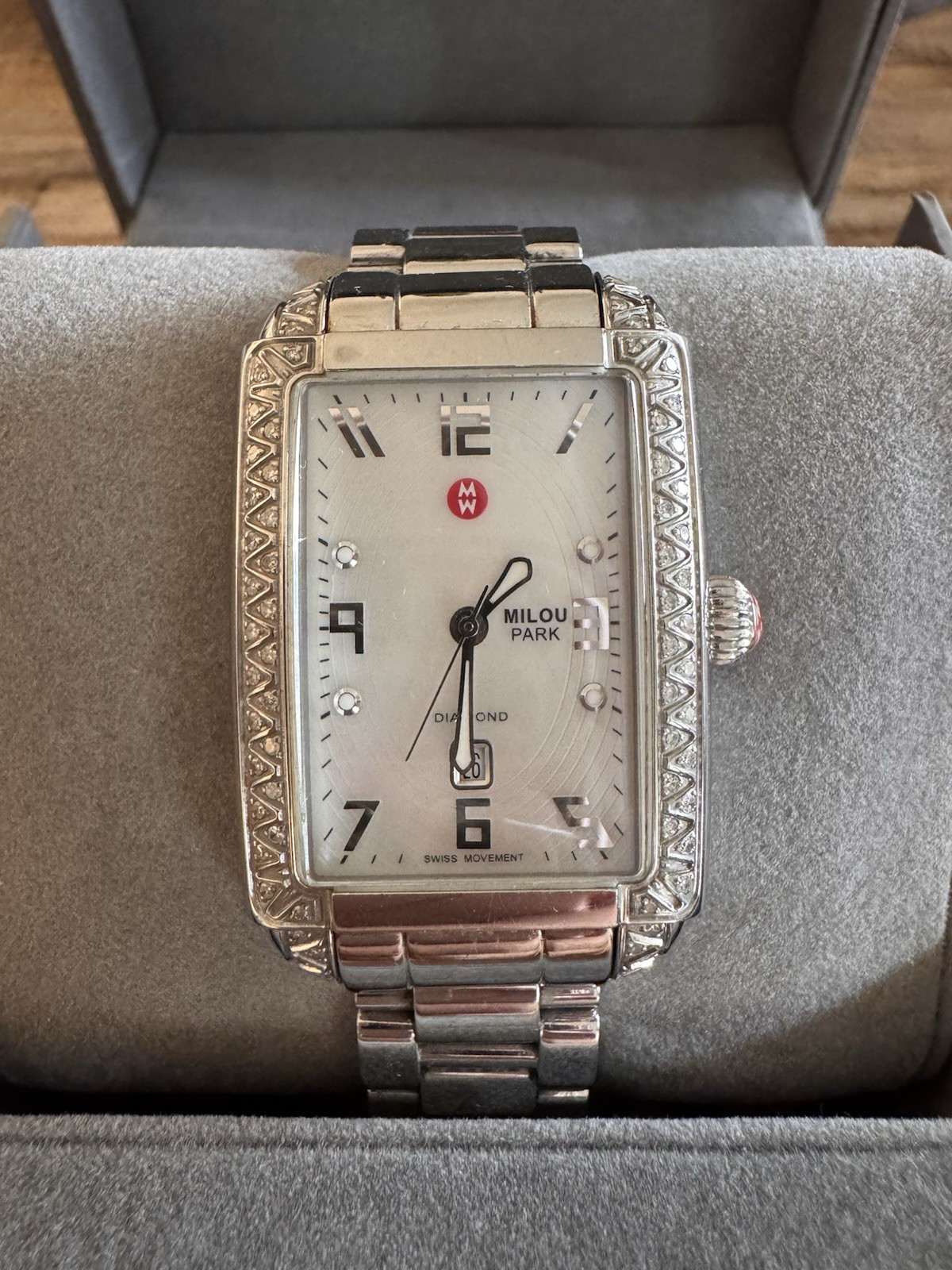 MICHELE Diamond Milou Park Watch