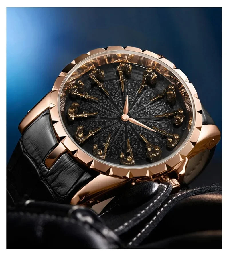 Men Watch Luxury Brand High End Middle Ancient Personality Classic Trend Waterpr